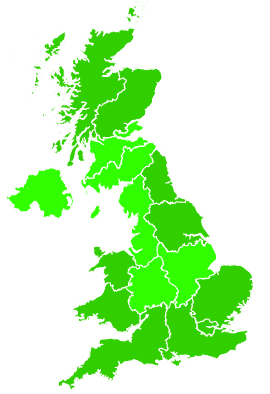 Click on a region for air pollution levels for 06/02/2025