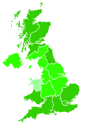 Click on a region for air pollution levels for 06/02/2026