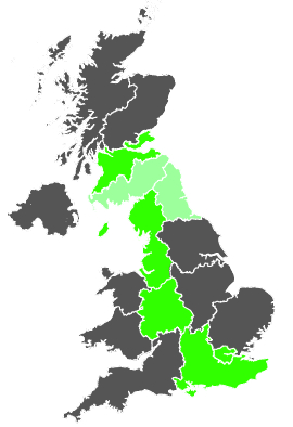 Click on a region for air pollution levels for 06/03/1987