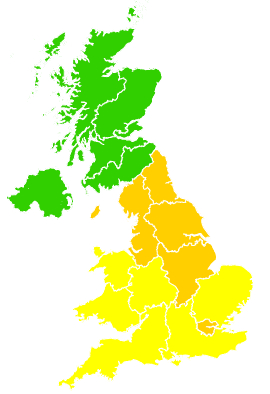 Click on a region for air pollution levels for 06/05/2016