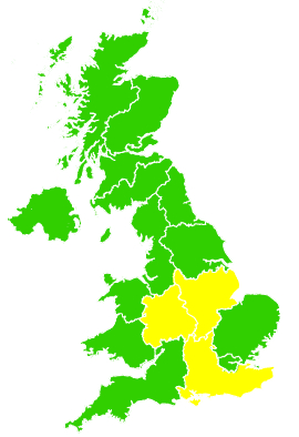 Click on a region for air pollution levels for 06/05/2026