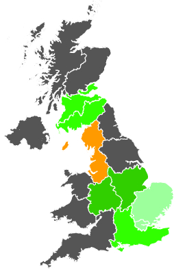 Click on a region for air pollution levels for 06/06/1986