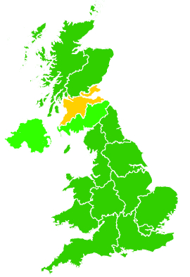 Click on a region for air pollution levels for 06/06/2012