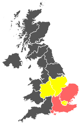Click on a region for air pollution levels for 06/07/1984