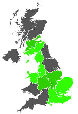 Click on a region for air pollution levels for 06/07/1986