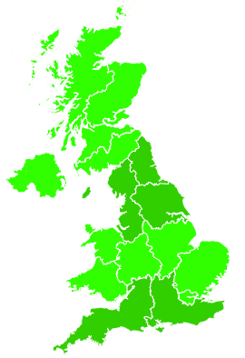 Click on a region for air pollution levels for 06/10/2021