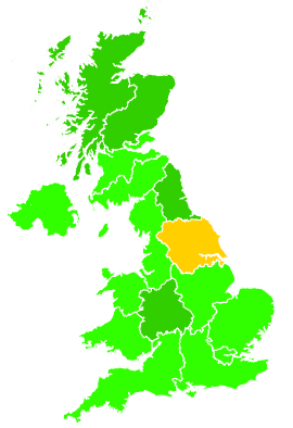 Click on a region for air pollution levels for 06/11/2025