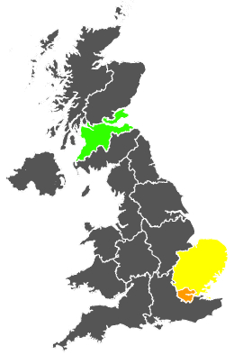 Click on a region for air pollution levels for 07/01/1978
