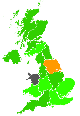 Click on a region for air pollution levels for 07/01/2002