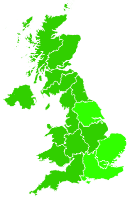 Click on a region for air pollution levels for 07/01/2020