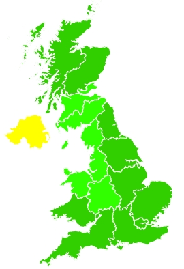 Click on a region for air pollution levels for 07/02/2024