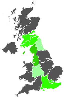 Click on a region for air pollution levels for 07/03/1987