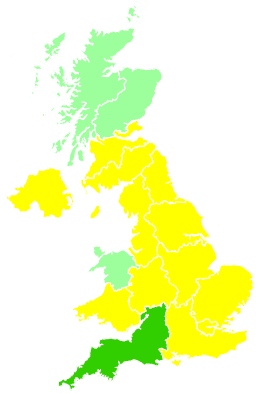 Click on a region for air pollution levels for 07/04/2002