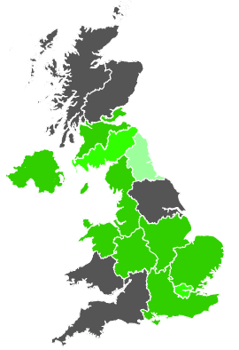 Click on a region for air pollution levels for 07/06/1987