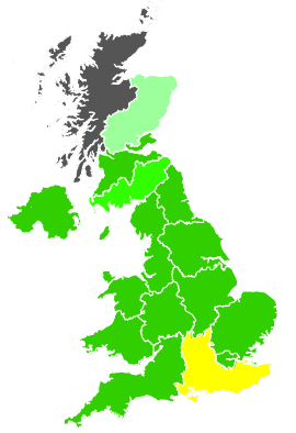 Click on a region for air pollution levels for 07/06/2001