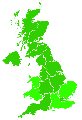 Click on a region for air pollution levels for 07/07/2012