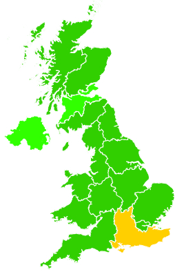Click on a region for air pollution levels for 07/09/2014