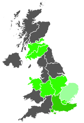 Click on a region for air pollution levels for 07/10/1986