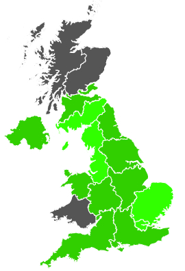 Click on a region for air pollution levels for 07/10/1989