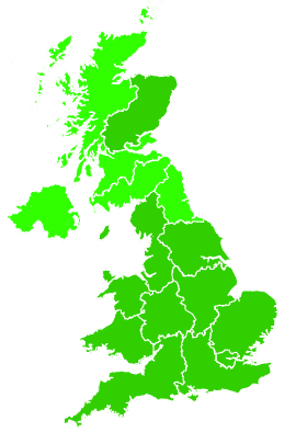 Click on a region for air pollution levels for 07/12/2025