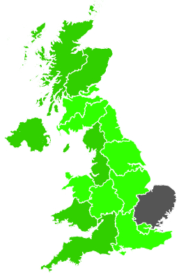 Click on a region for air pollution levels for 08/01/1996