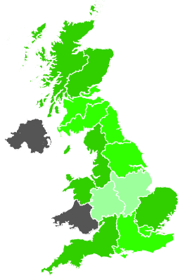 Click on a region for air pollution levels for 08/03/1988