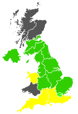 Click on a region for air pollution levels for 08/04/1989