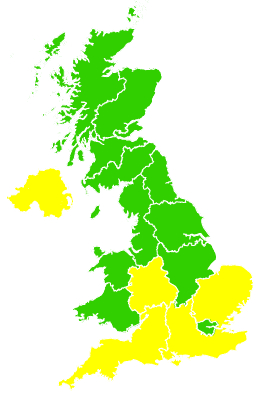 Click on a region for air pollution levels for 08/04/2011