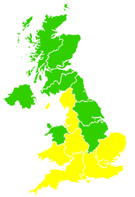 Click on a region for air pollution levels for 08/04/2017