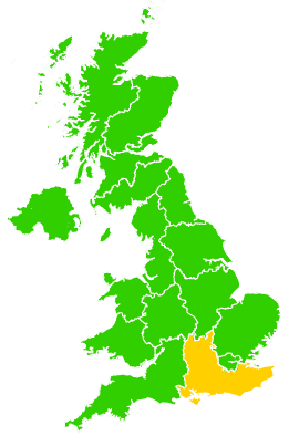 Click on a region for air pollution levels for 08/05/1995