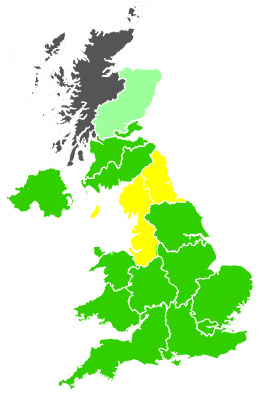 Click on a region for air pollution levels for 08/07/2001