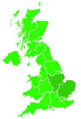 Click on a region for air pollution levels for 08/07/2020