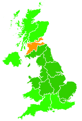Click on a region for air pollution levels for 08/08/2012