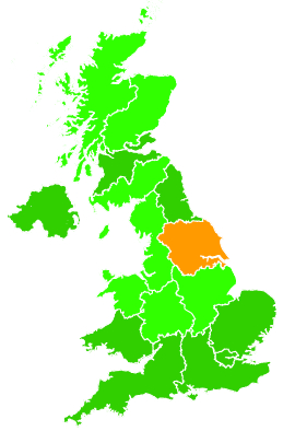 Click on a region for air pollution levels for 08/10/2002