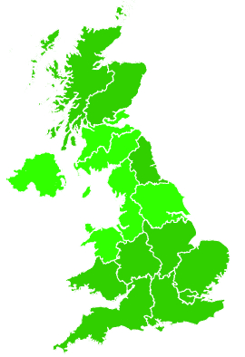 Click on a region for air pollution levels for 08/10/2024