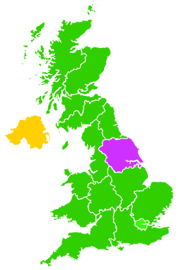 Click on a region for air pollution levels for 08/12/1993