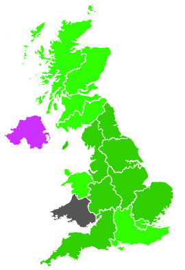 Click on a region for air pollution levels for 09/01/1992
