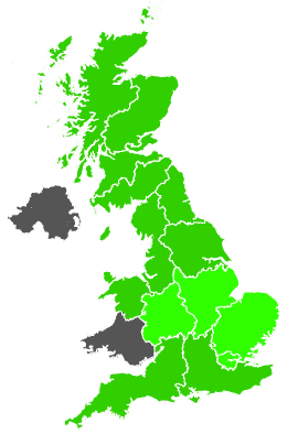 Click on a region for air pollution levels for 09/03/1988