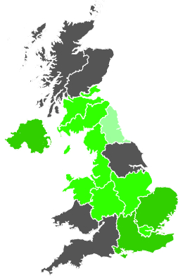Click on a region for air pollution levels for 09/06/1987