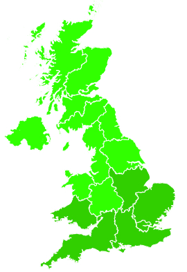 Click on a region for air pollution levels for 09/07/2019