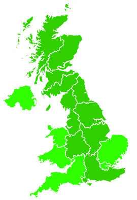 Click on a region for air pollution levels for 09/07/2024