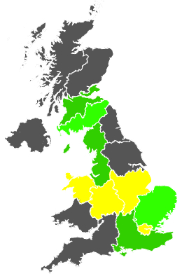 Click on a region for air pollution levels for 09/08/1986