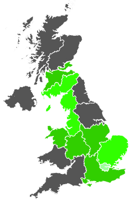 Click on a region for air pollution levels for 09/10/1986