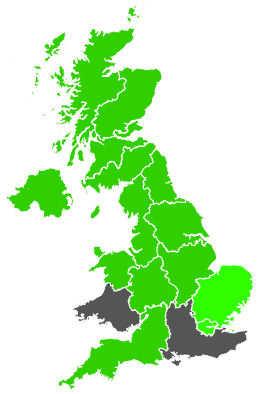Click on a region for air pollution levels for 09/10/1988