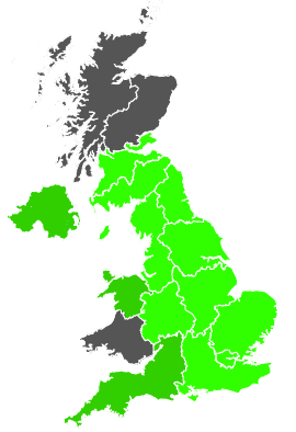 Click on a region for air pollution levels for 09/10/1989