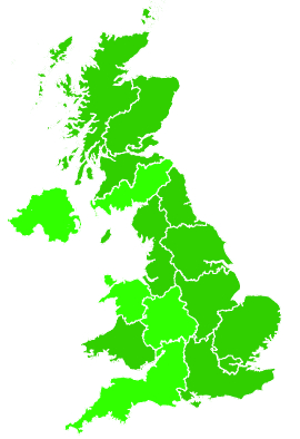 Click on a region for air pollution levels for 09/10/2012