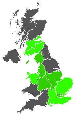 Click on a region for air pollution levels for 09/12/1986