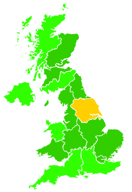 Click on a region for air pollution levels for 09/12/2002