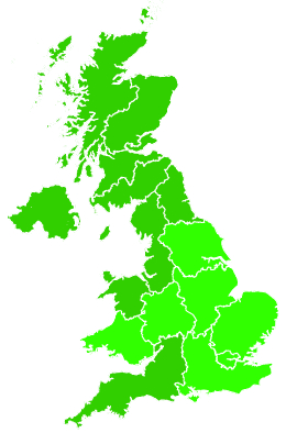 Click on a region for air pollution levels for 10/01/2021