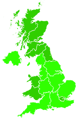 Click on a region for air pollution levels for 10/01/2022